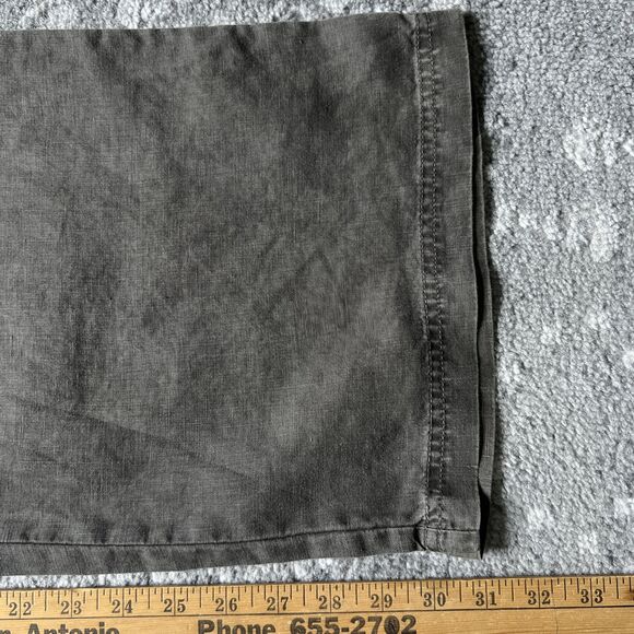 Tommy Bahama Relax Two Palms High Rise Linen Wide Leg Pants Size 16 Charcoal NWT - Picture 8 of 12